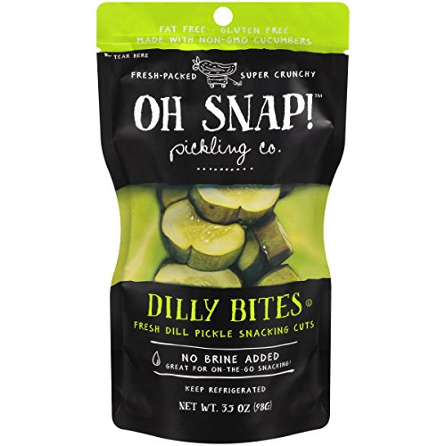Oh Snap Pickles Dilly Bites 12-Count Wholesale Case