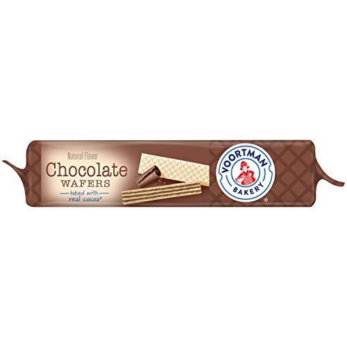 Voortman Chocolt Wafers 10ct 9 Per Box