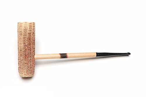 Missouri Meerschaum - MacArthur Classic Corn Cob Tobacco Pipe - Natural, Straight Bit