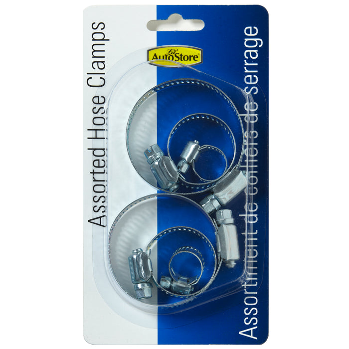 Lil' Drugstore Auto Hose Clamps Assorted 6 Count Wholesale