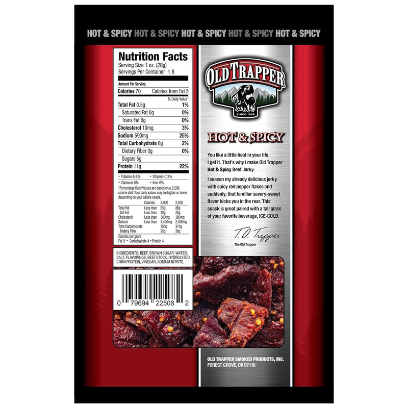 Old Trapper Bag 1.8 Spicy 6 Per Box