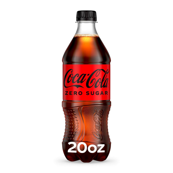Coca Cola Zero Sugar 20 ounce Soda 24 Count Wholesale