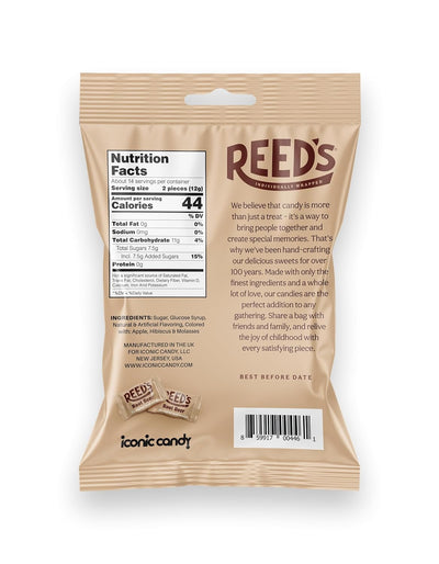 Reed’s Individually Wrapped Root Beer Candy 6.25 oz Bag