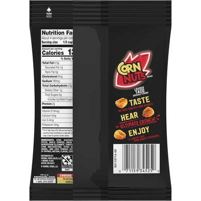 Corn Nuts Loaded Taco Peg 4 oz (Pack of 12)