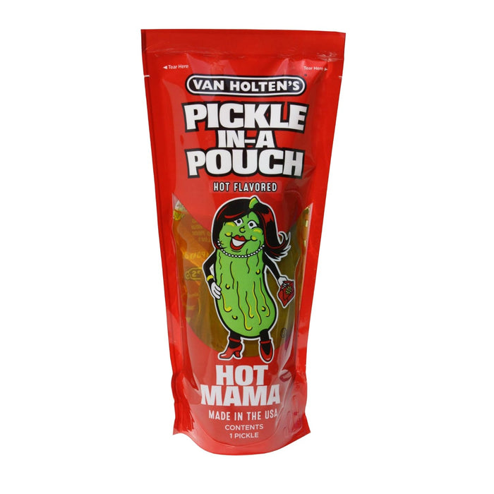 Van Holten's Pickle Hot Mama Individually Wrapped 12 Per Case