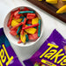 Takis Blue Heat Hot Chili Pepper Flavored Rolled Tortilla Chips 9.9 oz 14-Pack Wholesale
