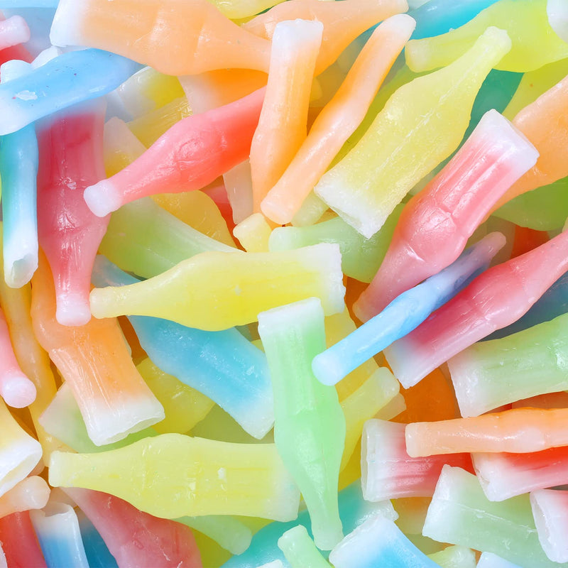 Nik-L-Nip Wax Bottles Candy, Assorted Fruit Flavors, Nostalgic Chewy Treats, 20.3 Pounds Bulk (Pack of 1)