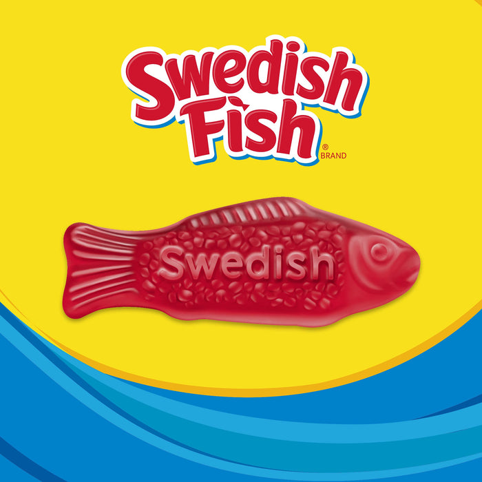 Swedish Fish Red Peg Bag 8 oz Single Bag