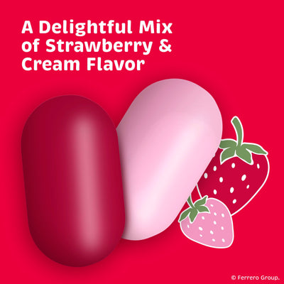 Tic Tac Strawberry & Cream Mints, Bulk 12 Pack, On-The-Go Refreshment, 1.7 oz Each