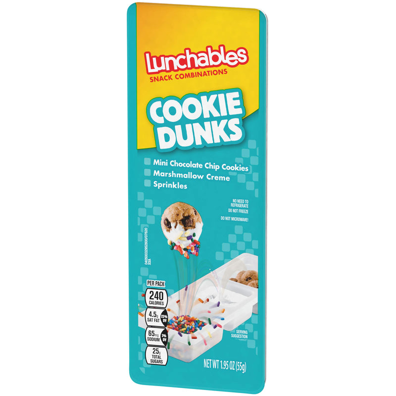 Oscar Mayer Lunchable Cookie Dunks, Shelf Stable 1.95 oz (Pack of 12)