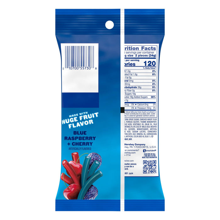 Jolly Rancher Ropes Blueberry-Cherry Flavored 6 oz 12-Pack Wholesale