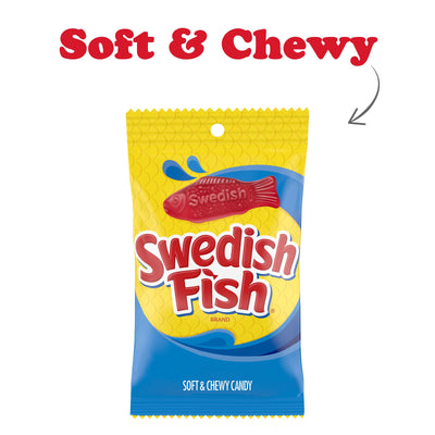 SWEDISH FISH Soft & Chewy Candy, 8 oz