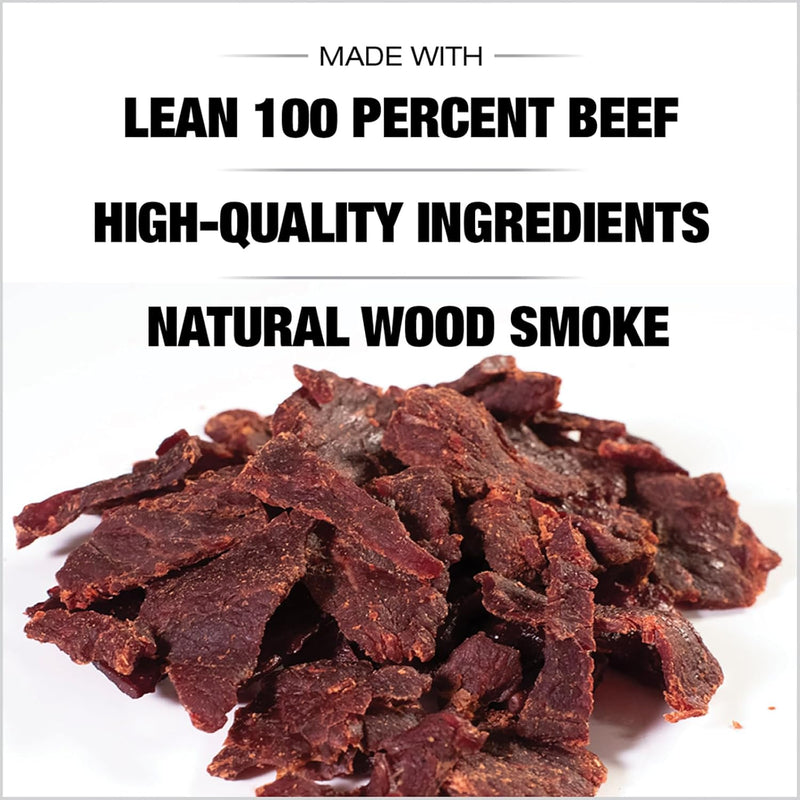 Old Trapper Jerky, Teriyaki, 1.8 oz Bag (Pack of 6)