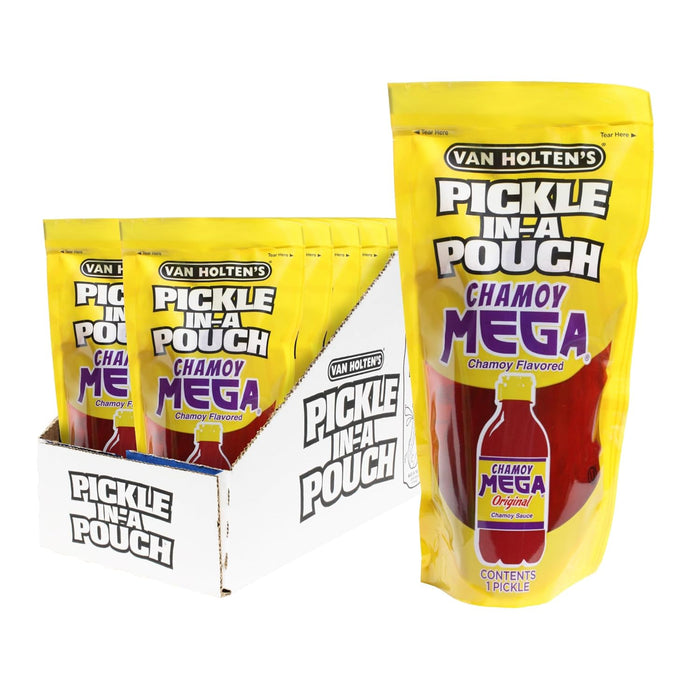 Van Holten's Pickles Jumbo Chamoy Pickle-In-A-Pouch - 12 Pack