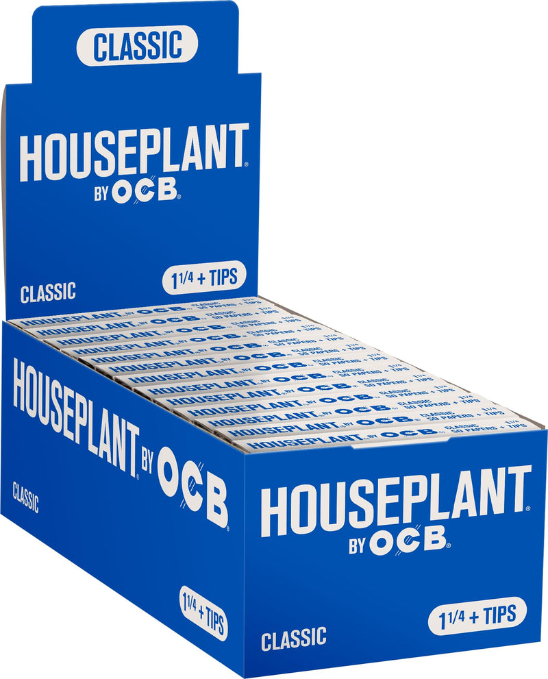 Houseplant® by OCB® Classic 1 1/4 Rolling Papers + Tips