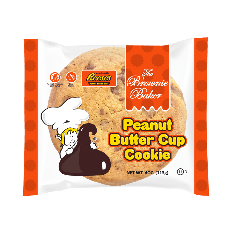 Bbaker Cookie Pnt Btr Cup 4 oz 12 Per Case