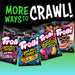 Trolli Electric Sour Crawlers Gummy Candy 4.25oz 12-Pack Wholesale