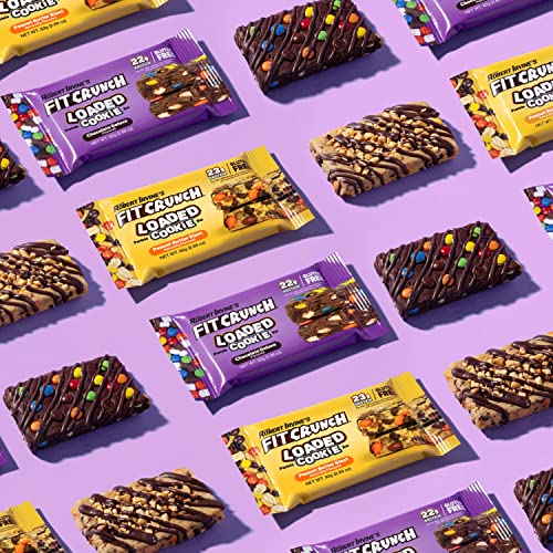 Fit Crunch Loaded Chocolate Deluxe Protein Bar 82 g 12 Per Box