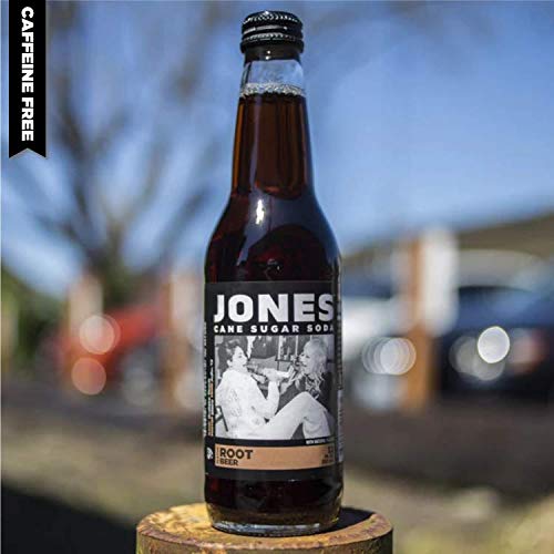 Jones Soda Root Beer Flavored 12oz Glass Bottles 12-Pack Wholesale