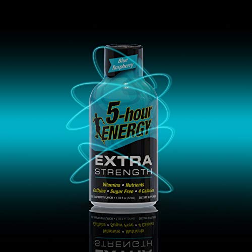 5 Hour Energy Energy Shot Extra Blue Raspberry (Pack of 12)