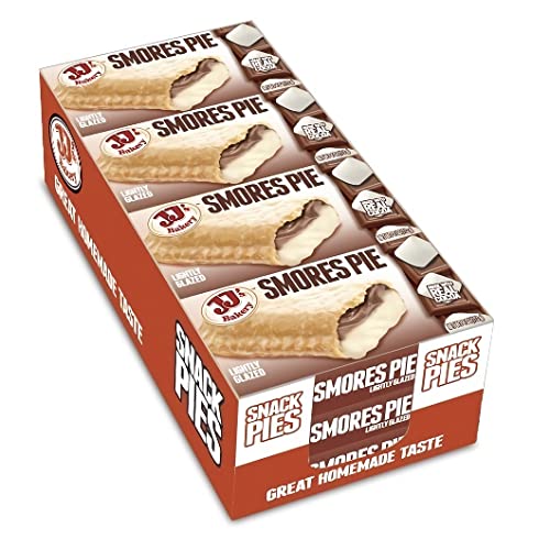 JJ's Bakery Lightly Glazed Snack Pies 4oz (S'mores)