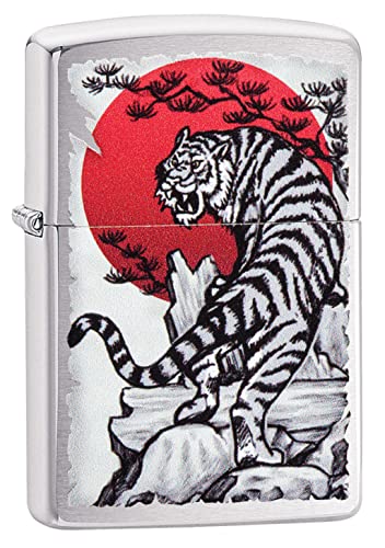 Zippo Lighter Tiger Sun Single