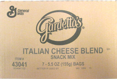 Gardetto's Italian Cheese Snack Mix, 5.5 oz (Pack of 7)