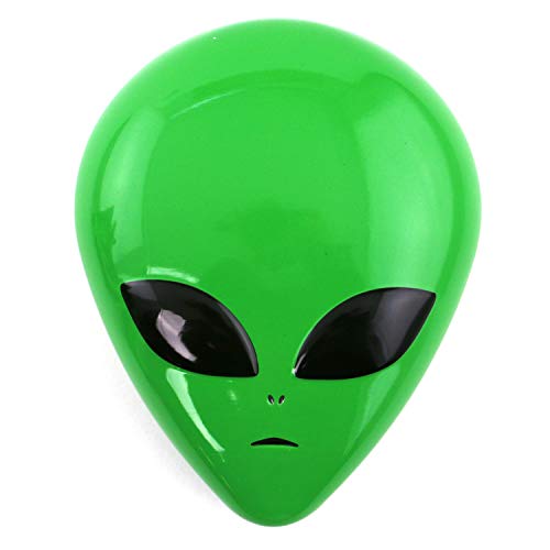 Extraterrestrial Green Alien Head Tin Candy Sours (12 Pack Case) Green Apple Flavor