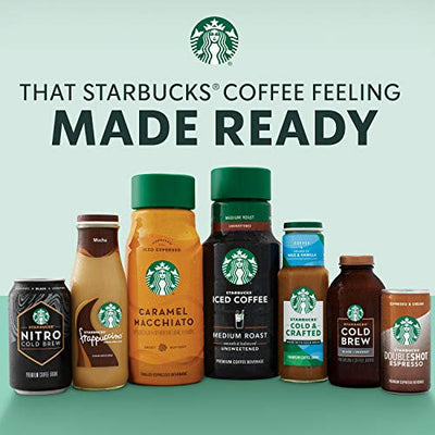 Starbucks Frappuccino Coffee Drink, Coffee, 13.7oz Bottles (12 Pack)