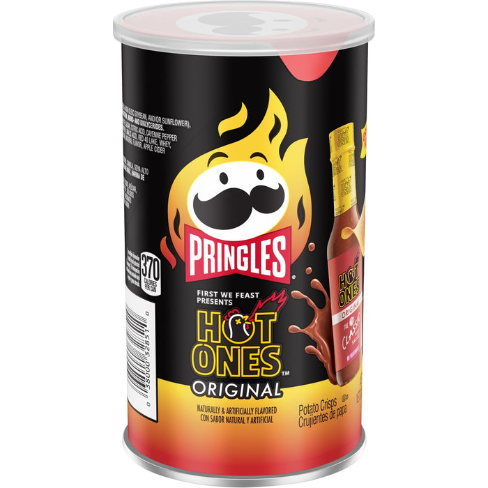 Pringles Hot Ones Original 2.5 oz single 2.5 oz can