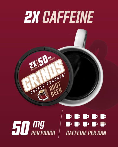 Grinds Root Beer 5 Per Box