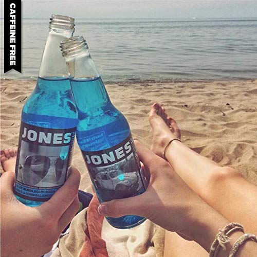 Jones Soda Blue Bubblegum Flavored 12oz Glass Bottles 12-Pack Wholesale