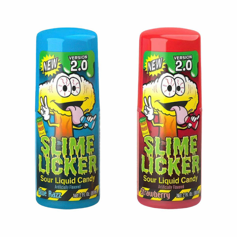 Toxic Waste Slime Licker 2.0 Sour Liquid Candy 2 oz (Pack of 12)