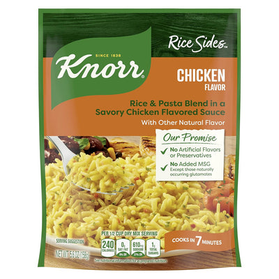 Knorr, Rice Sides, Chicken, 5.6oz Package (Pack of 12)