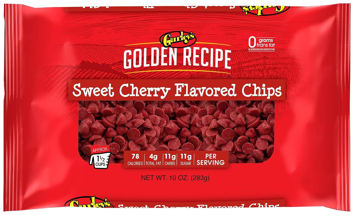 Gurley's Sweet Cherry Baking Chips 10 oz