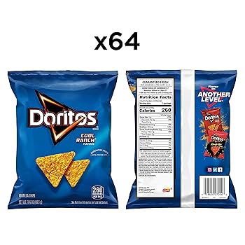 Doritos Cool Ranch 1.75 64ct