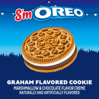 OREO S'mOREO Sandwich Cookies, Limited Edition, 10.68 oz [Pack of 12]