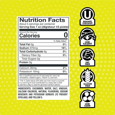 Van Holten's Jumbo Dill Pickle Individually Wrapped 12 Per Case