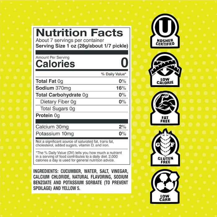 Van Holten's Big Papa Dill Pickle Individually Wrapped 12 Per Case