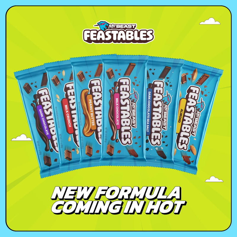 Feastables Pnt Btr Crunch King 2.1z 60 g 24 Per Box