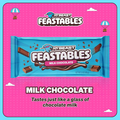 Feastables Milk Bar King 2.1z 60 g 24 Per Box