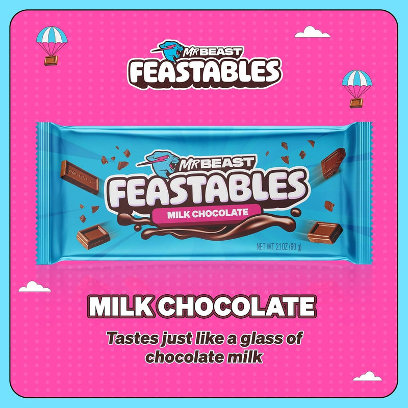 Feastables Milk Bar King 2.1z 60 g 24 Per Box