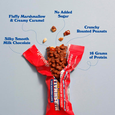 Barebells Soft Marshmallow Peanut Road Boxes 12ct