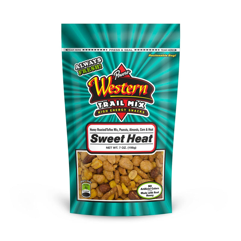 Powers Western Trail Mix Sweet Heat Mix, 6 Ounce