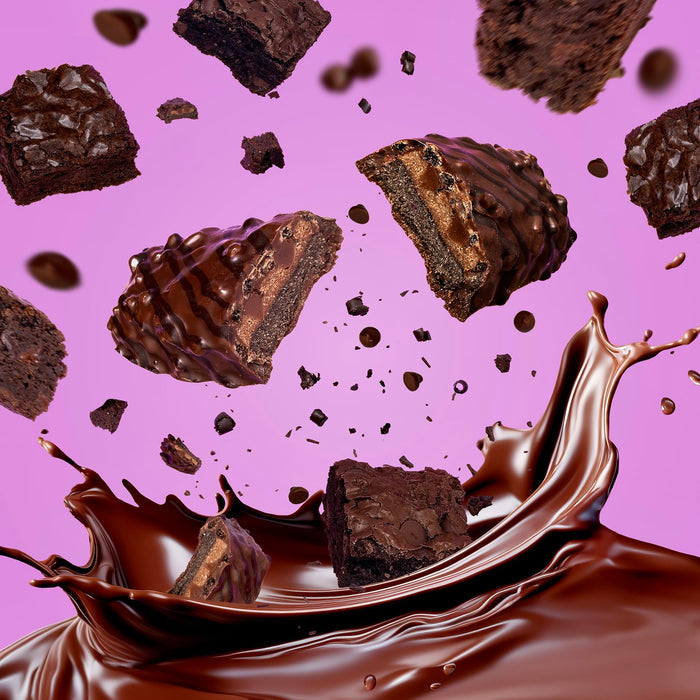 Fit Crunch Chocolate Brownie Protein Bars 88 g 12-Count Wholesale Box