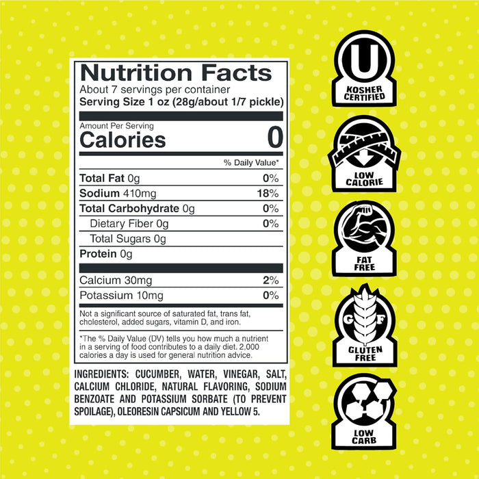 Van Holten's Pickle Hot Mama Individually Wrapped 12 Per Case