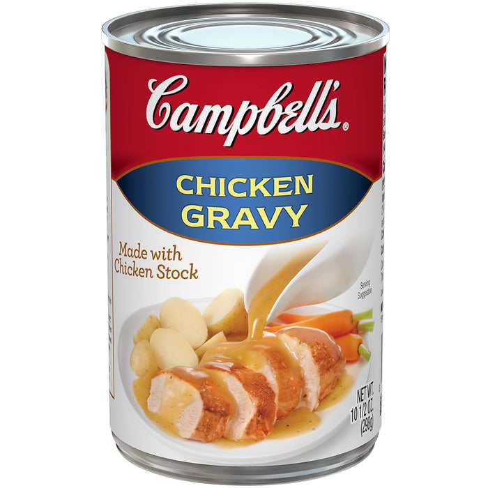 Campbell's Gravy, Chicken, 10.5 Ounce Can (Pack of 24)