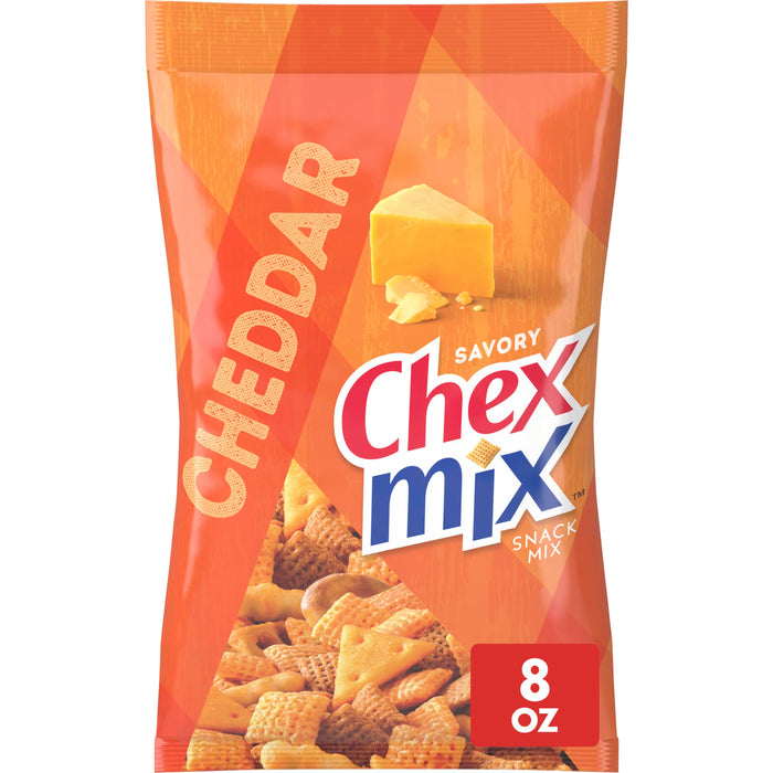Chex Mix Cheddar Flavored Savory Snack Mix 8 oz 6-Pack Wholesale