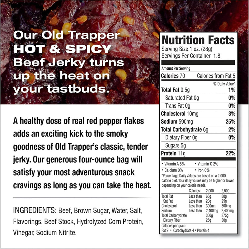 Old Trapper Bag 1.8 Spicy 6 Per Box