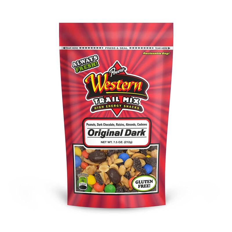 Powers Western Dark Chocolate Trail Mix, 6 Ounce